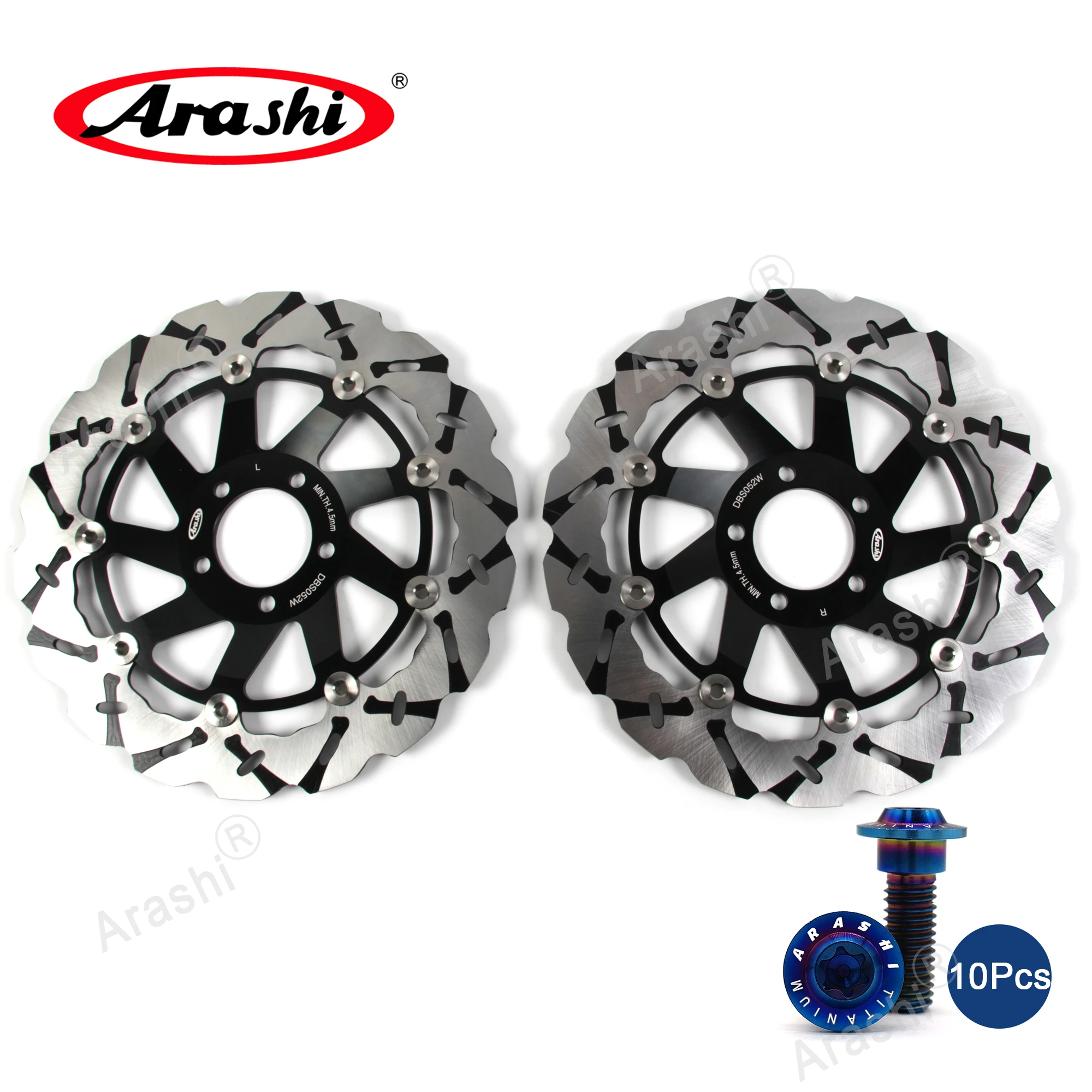 ARASHI ZXR 750 1989-1995 Front Brake Disc CNC Brake Disks Rotors For KAWASAKI 1990 1991 1992 1993 1994 ZXR R 750 1989-1992 1990