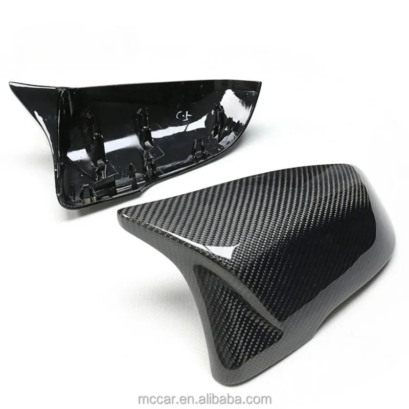 Suitable For SUPRA Bull Demon King A90 Cow Horn Style Original Car Style Carbon Fiber Replacement Rearview Mirror Cover
