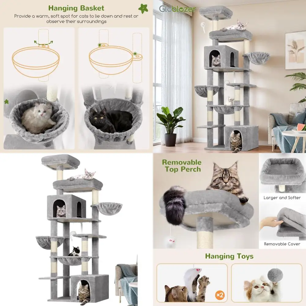 76 Indoor Cat Tower… - image