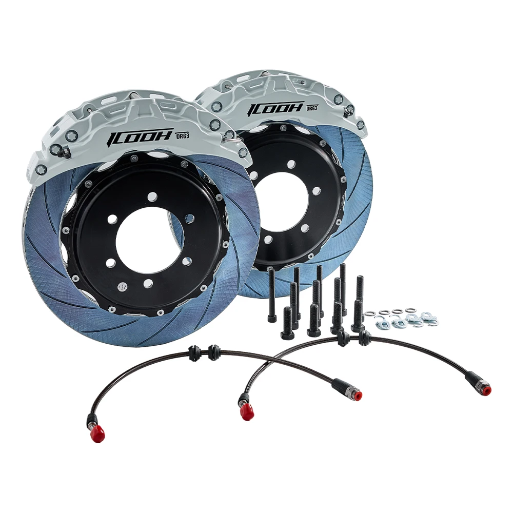 ICOOH High Performance Dr6 6pistons Racing Big Brake Kits 330/345/355/378Mm Rotor Size Brake Sets for Nissan GTR R32 R33 R34