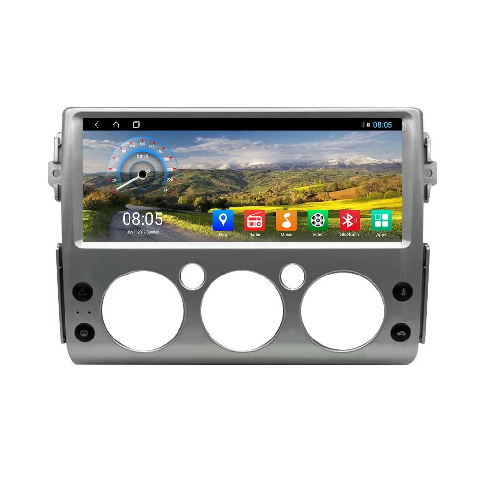 256G Android Car Radio For Toyota FJ Cruiser 2008 - 2015 Multimedia Player Wireless Carplay Head Unit Autostereo GPS Navigation