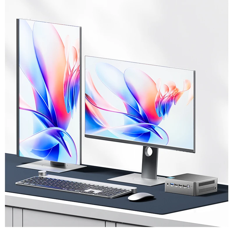 Mini PC Intel N100 Firewall Router, 4K Gamer computador Host, Alder Lake, Quad Core, 8G, 16G, 4800Hz, DDR5, Win11, 2 * LAN RJ45, 12 ° Gen Fan