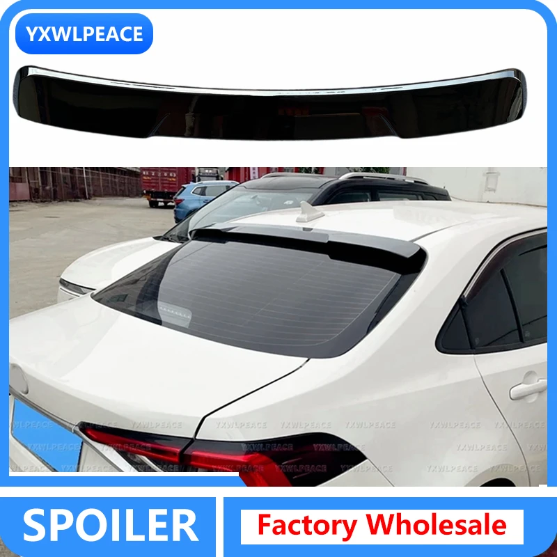 For Toyota Corolla 2019-2023 Spoiler High Quality ABS Material Primer Color Rear Window Roof Spoiler Body Kit Accessories