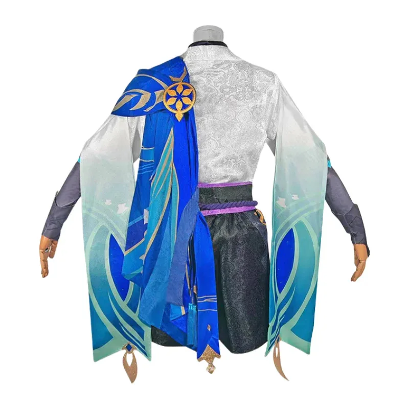 Wanderer scaramouche jogo cosplay traje baladeer chapéu uniforme kunikuzushi halloween carnaval festa roupas animex;2'a,6.h;8'v,