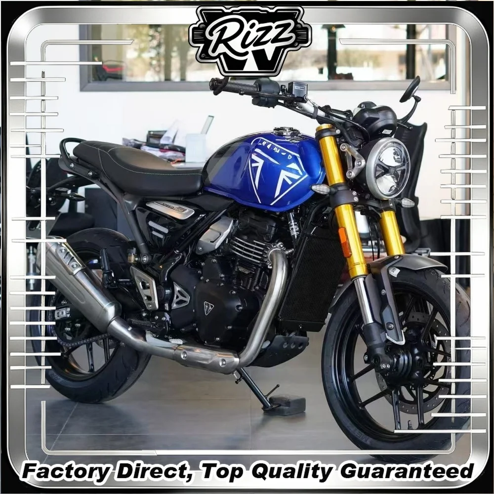 For Speed 400/Street Triple 765/Speed Triple 1200 RS, modification accessories include rearview mirrors and handlebar reflectors