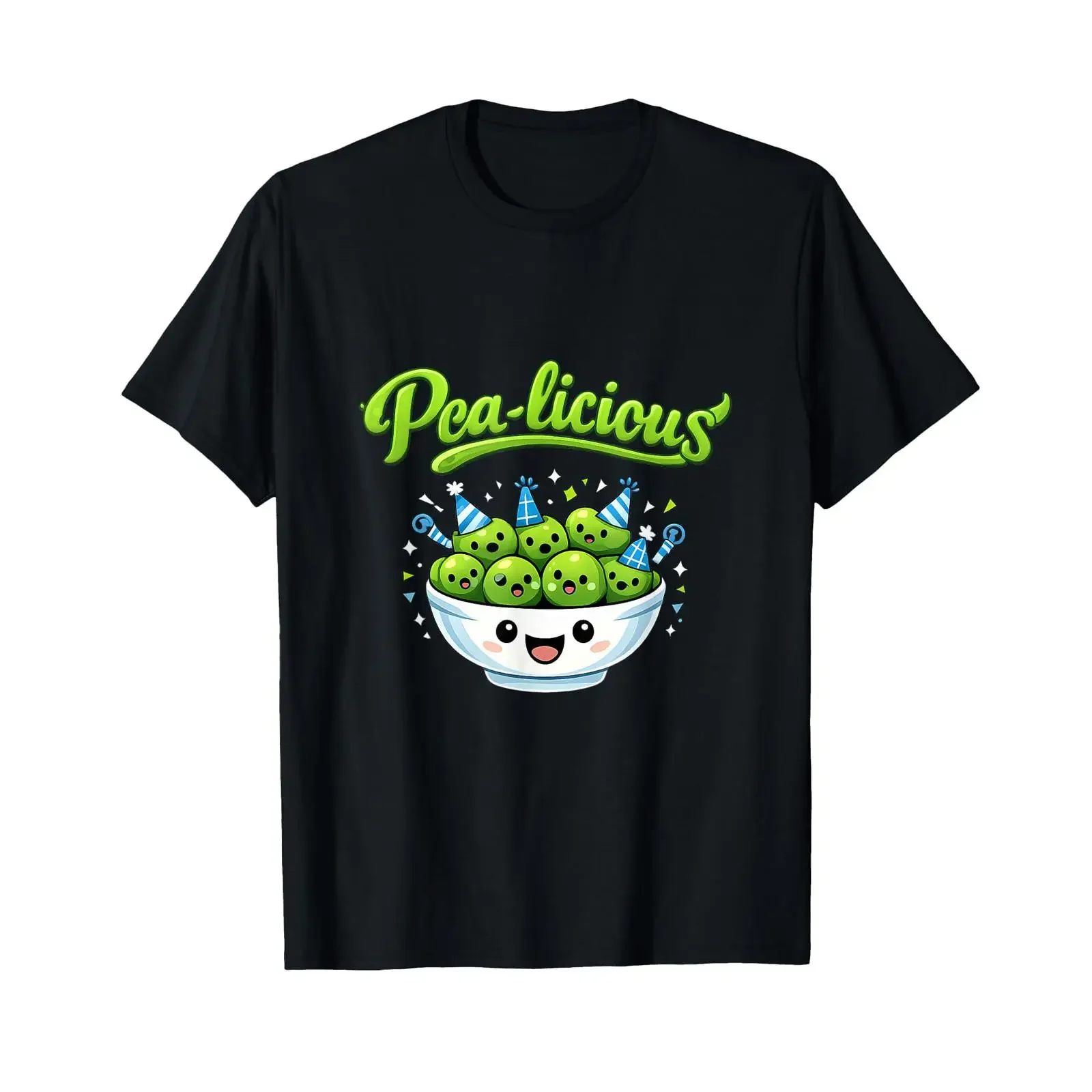 Pea Licious Country Farm Pun Cute Peas Party T Shirt vintage Washed graphic fashion designer clothes Soft Versatile Breathable