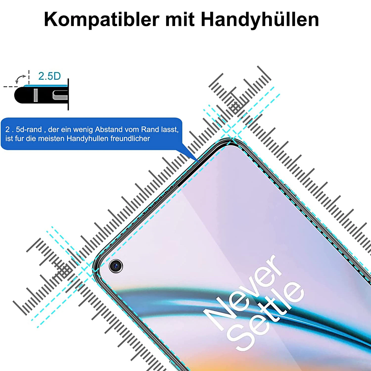 2/4pcs gehärtetes Glas für oneplus nord ce 2 ce2 lite 5g ace pro n20 se hd Displays chutz folie