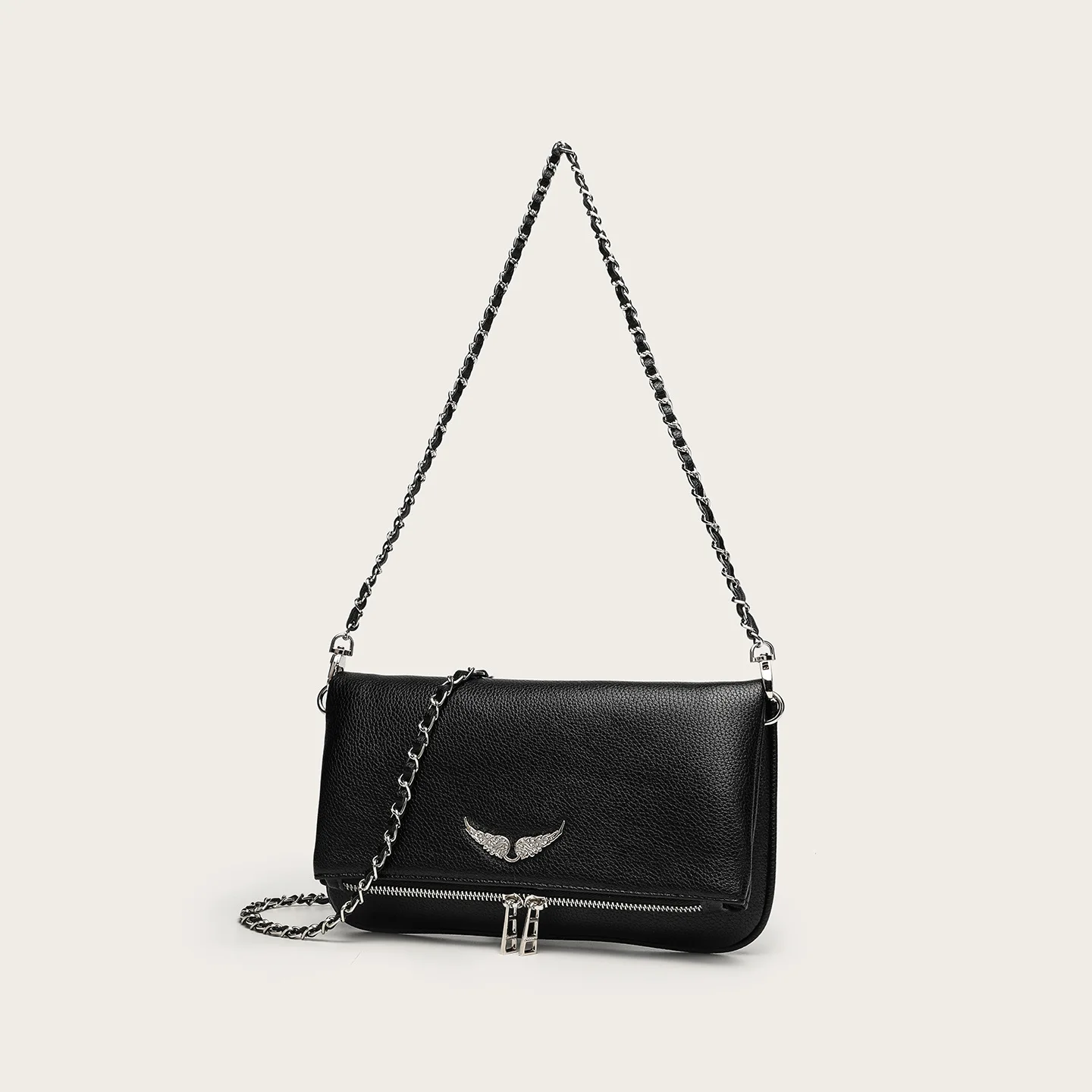 Wing Mini Square Bag for Women, 2026 Fashion Underarm Shoulder & Crossbody Bag, Cute Small Purse, Versatile Chic Handbag