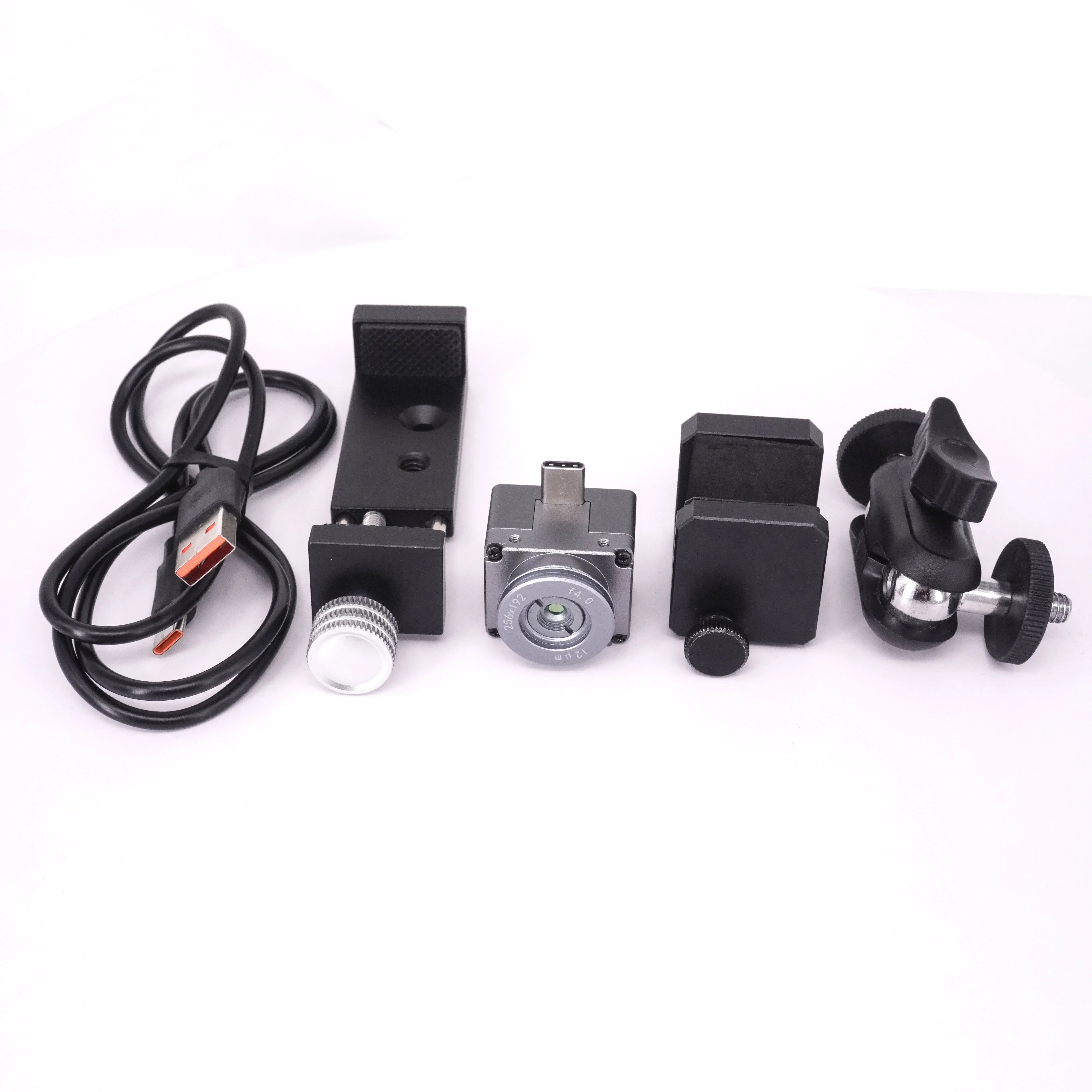 

NEW Long Range Mini Mobile Thermal Imager Module with USB Double USB Thermal IR Imaging Camera 256*192 Thermal Lens