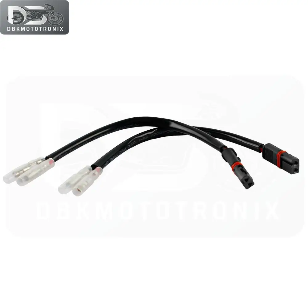Motorcycle Front Rear Turn Signal Wiring Harness Connectors Adapter Plug Accessories  For BMW S1000R S1000RR S1000XR 2015-2020