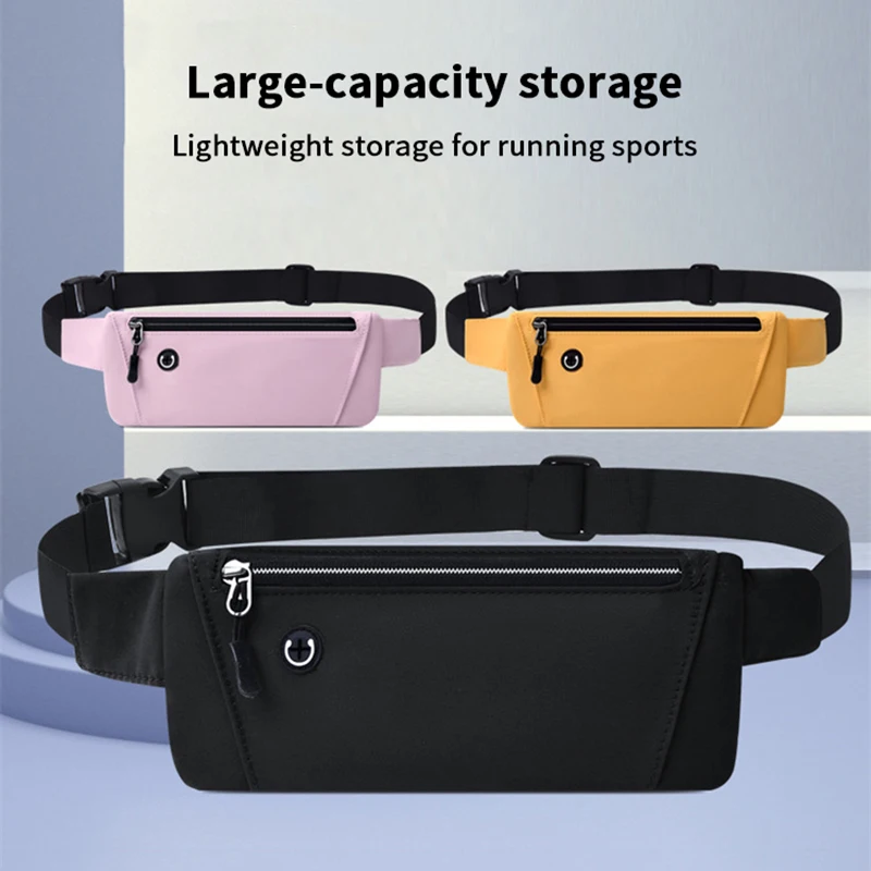 تشغيل الخصر حقيبة الرياضة حزام الحقيبة حقيبة الهاتف المحمول الرجال النساء الخصر حزمة خفيفة الوزن الصالة الرياضية حقيبة الخصر حزمة حزام قابل للتعديل