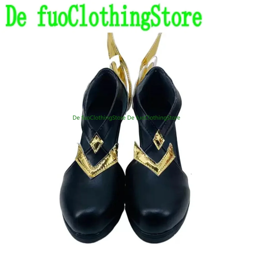 DefuoClothing Store Xianyun Xian Yun Genshin Impact Cosplay Shoes Boots Game Game Anime Character Party Props Halloween Clothing