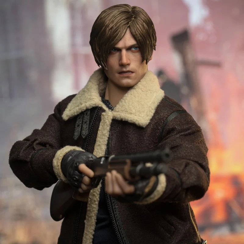 Na stanie MTTOYS017 1/6 Resident Evil Leon S. Kennedy Figurki Akcji 12-calowy Model Kolekcjonerski Niespodzianka Prezent Świąteczny