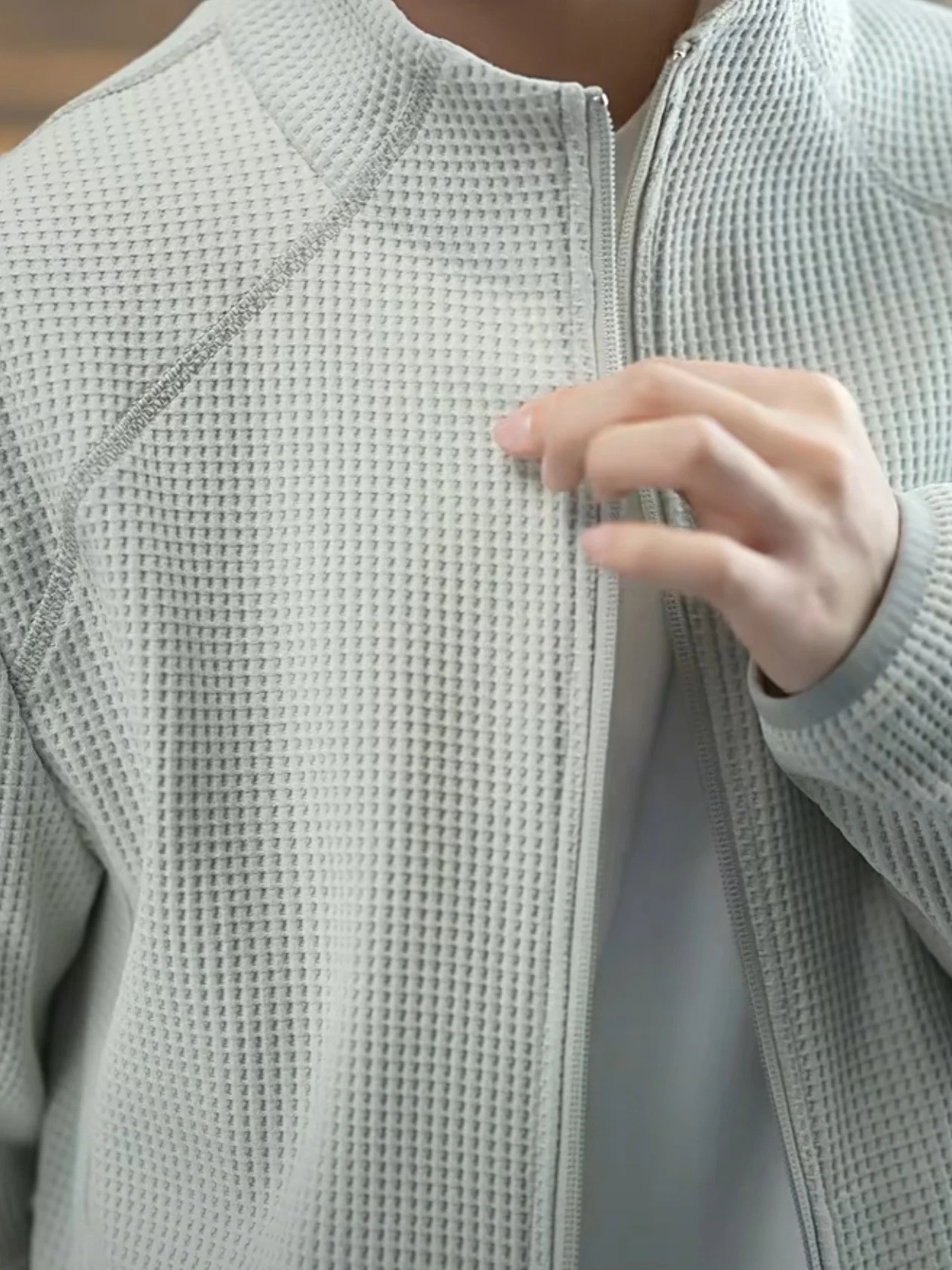 

Весенняя новинка: легкая однотонная куртка с воротником-стойкой, мужская повседневная модная свободная толстовка, верхняя одежда, бренд Tagkita