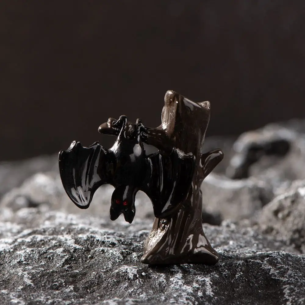 

Cartoon Halloween Pumpkin Skeleton Figurines Resin Craft DIY Mummy Skull Statue 3D Mini Miniatures Ghost Ornaments