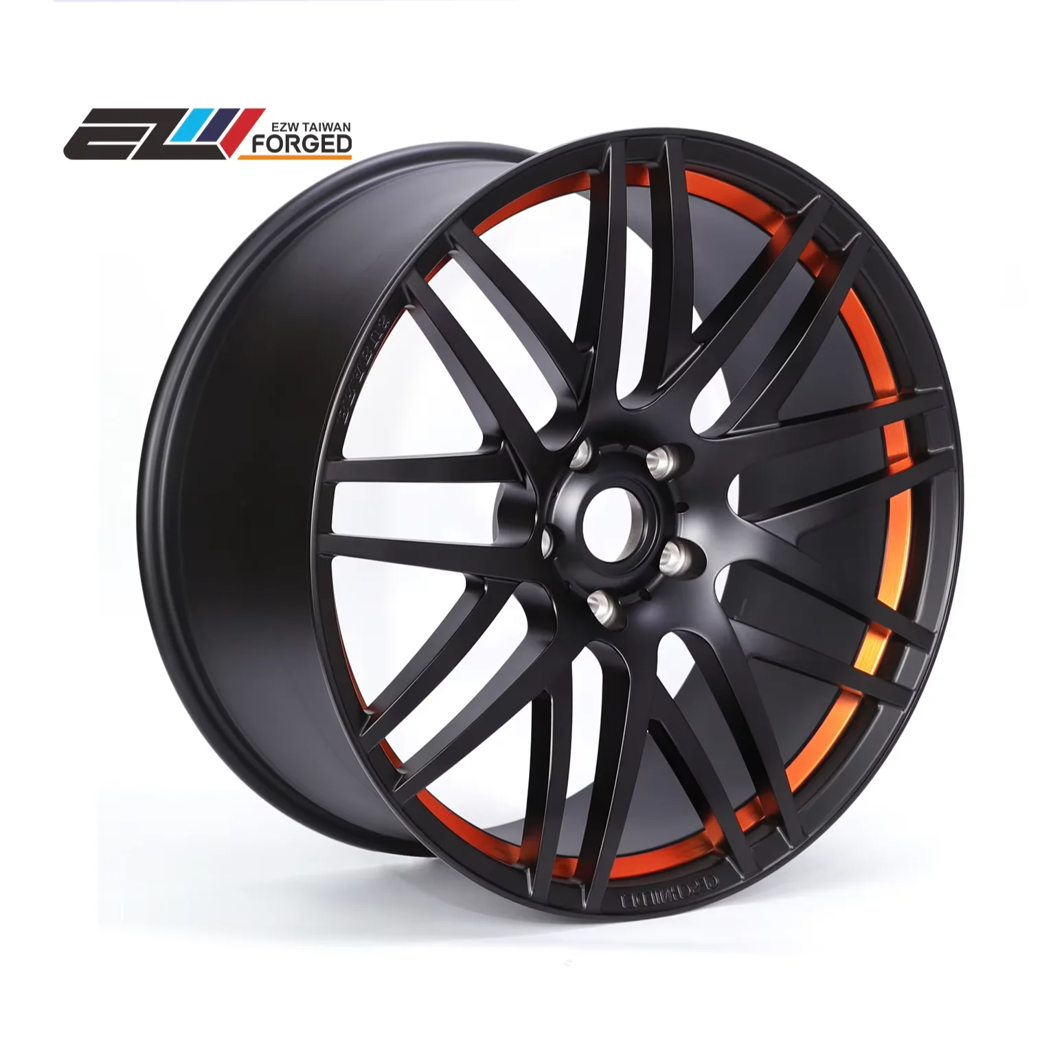 

22x12 26 24 22 Inch Two-Tone Aluminum Alloy Forged One-Piece Passenger Car Wheels