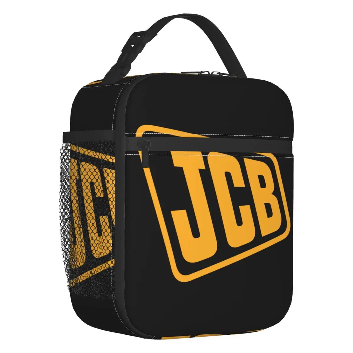 

Custom JCB Lunch Bag Men Women Thermal Cooler Insulated Lunch Boxes for Adult Office