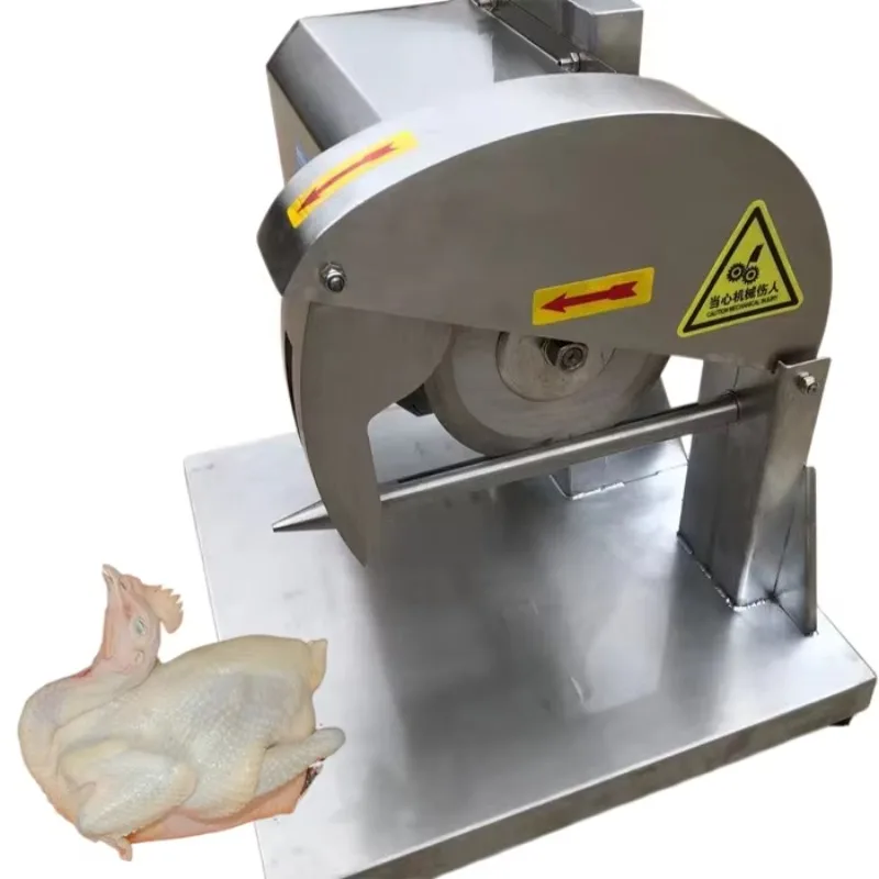 

Circular Poultry Thigh Wing Splitter Turkey Chicken Spatchcocking Machine Duck Goose Carcass Halving Splitting Machine