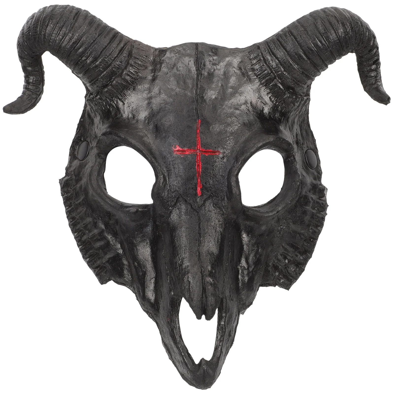 

Halloween Costumes Mask Face Special Clothing Animal-shaped Black Decorative Goat Miss