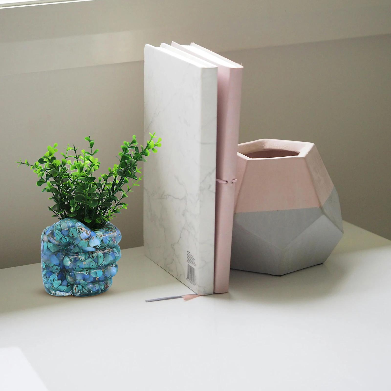 

Dried Flower Arrangement Vase Diy Small Handcraft Pot Silicone Smooth Easy Demould Lightweight Portable Desktop Decor Diy Studio