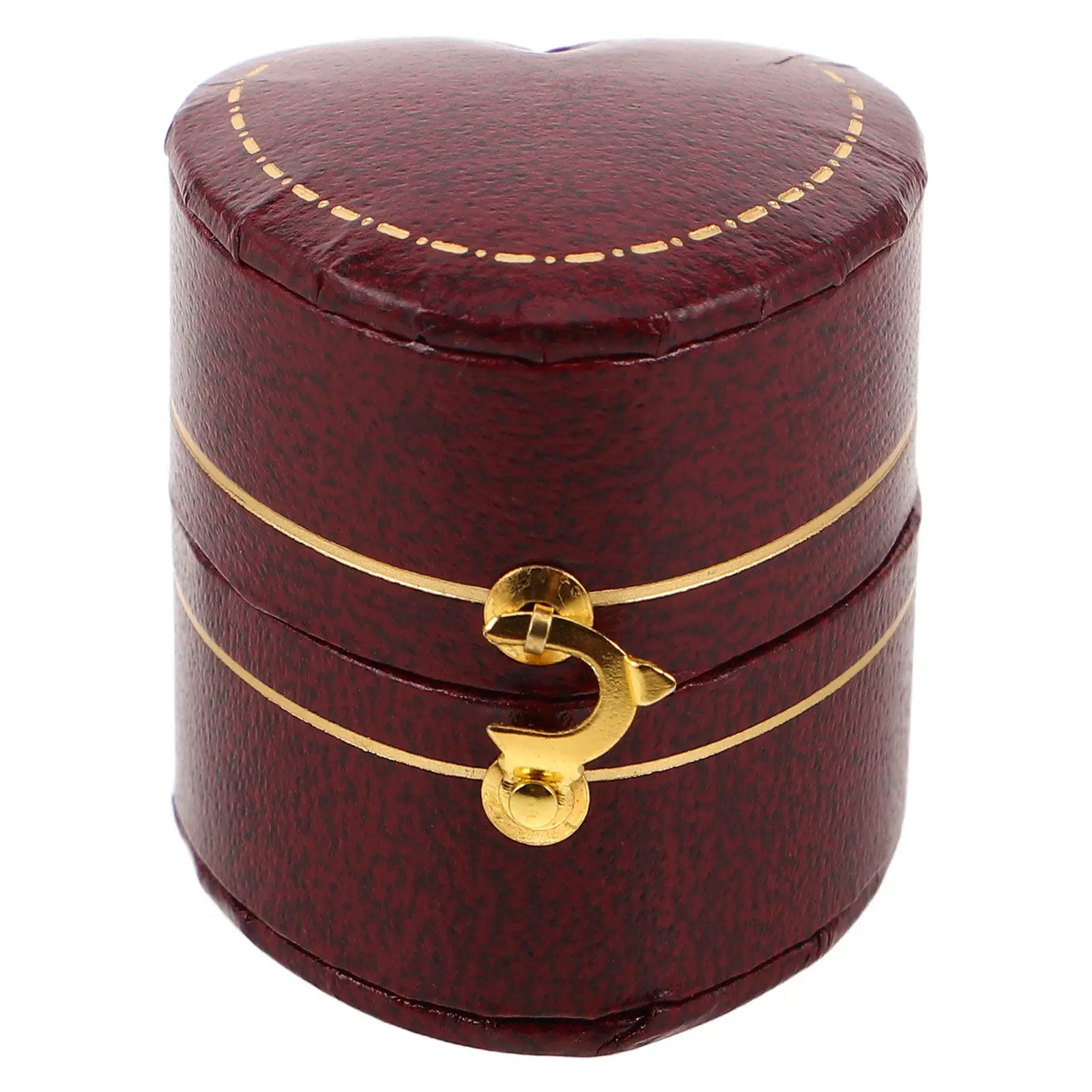 

Винтажная мини-шкатулка для украшений в форме сердца, портативный органайзер для путешествий, маленький футляр для мелочей, коробка для хранения обручальных колец, декоративная шкатулка для памятных вещей