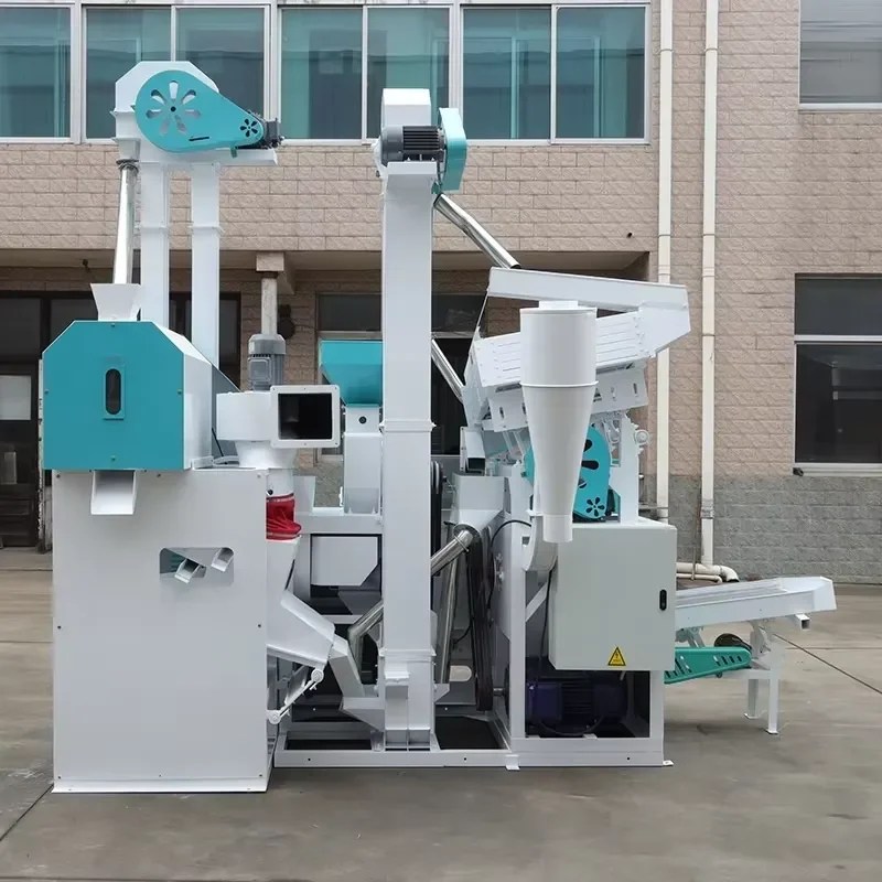 Fully Automatic 15 Combination Rice Mill, New Rice Milling Machine, Threshing Machine, Complete Set Of Equipment For