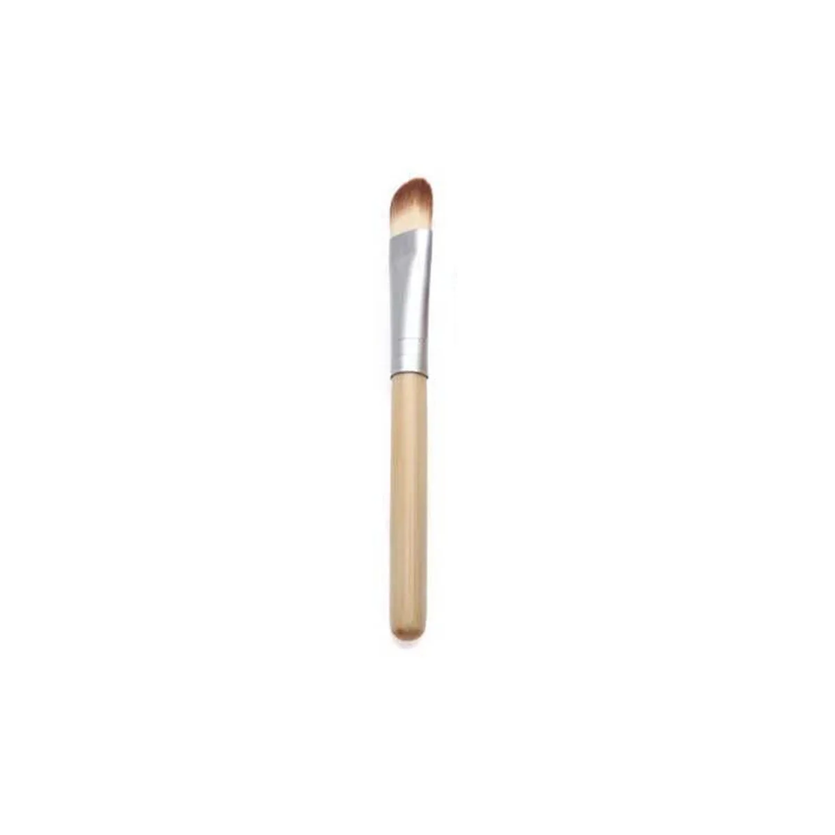 Set di pennelli per trucco da 4 pezzi Strumenti professionali in fibra sintetica premium Kit di pennelli per sopracciglia per fondotinta Aspetto naturale Uso quotidiano