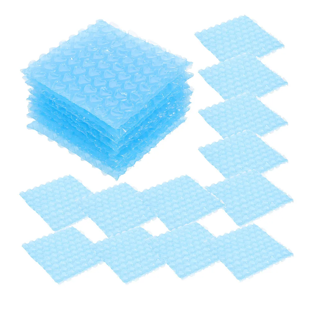 100Pcs Heart Shaped Bubble Envelope Bags PP Material Shockproof Cushioning Packaging for Glassware Ceramics Electronics Mailing