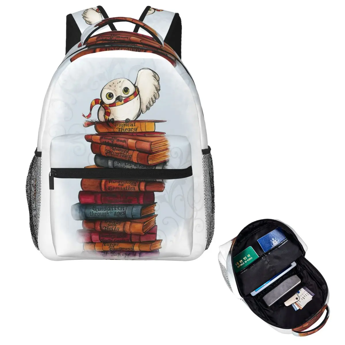 

Рюкзак Hedwig, Лидер продаж, рюкзак большой емкости, детская сумка для книг, школьная сумка, сумки на плечо для мужчин и женщин