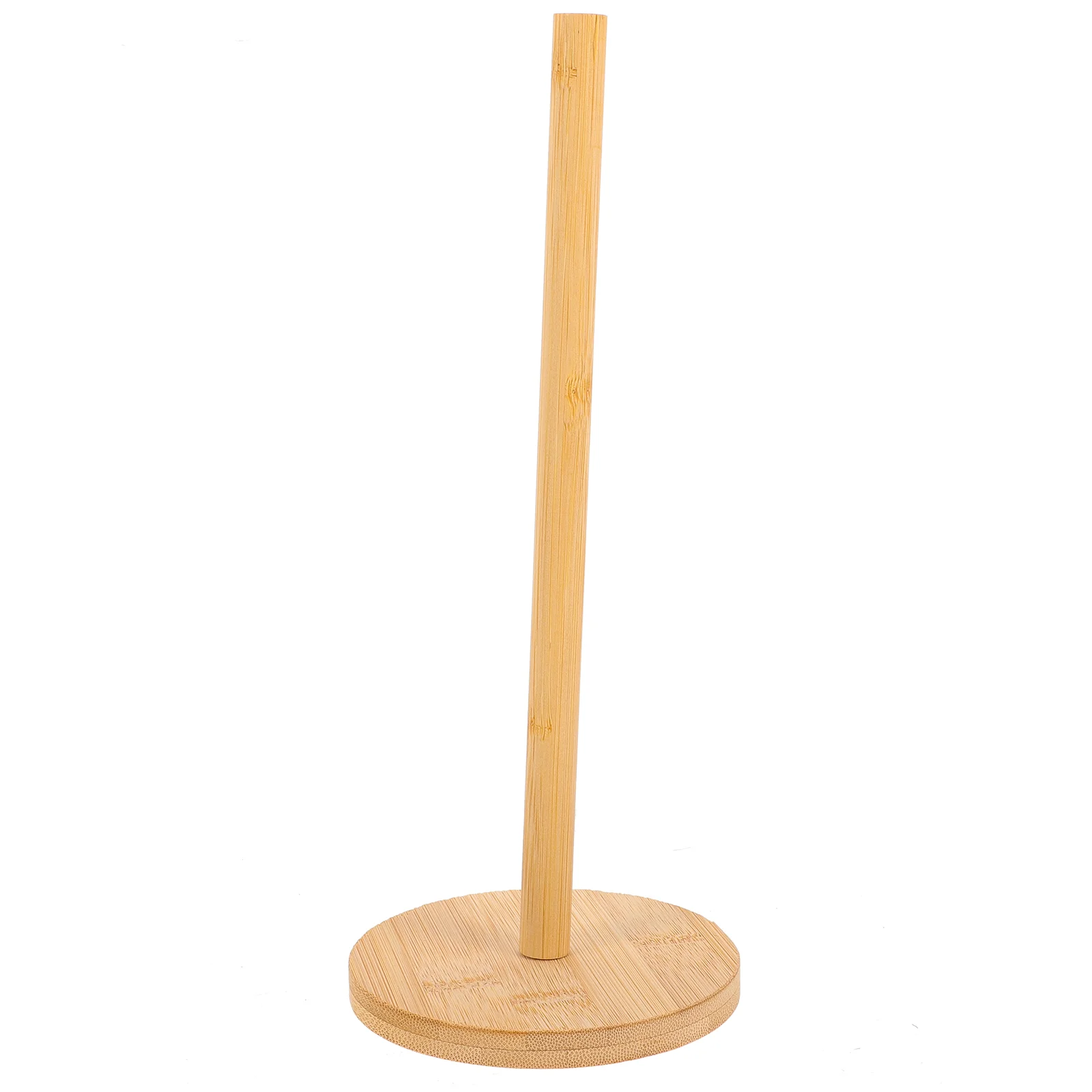 Paper Towel Holder Bamboo Toilet Paper Storage Bathroom Paper Towel Stand paper towel holder countertop