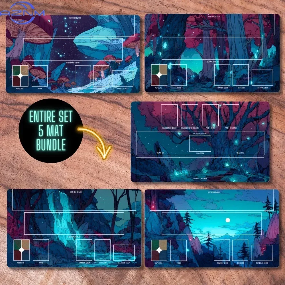 Cool Playmat, Unofficial Earth borne Rangers Mat Bundle, Board Game Upgrade alfombrillas para escritorio office desk accessories
