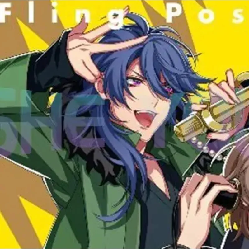 

2025iyiВысокое качество Division Rap Battle Hypnosis MIC Dice Arisugawa Парики Термостойкие синтетические волосы Косплей Костюм Парик + W