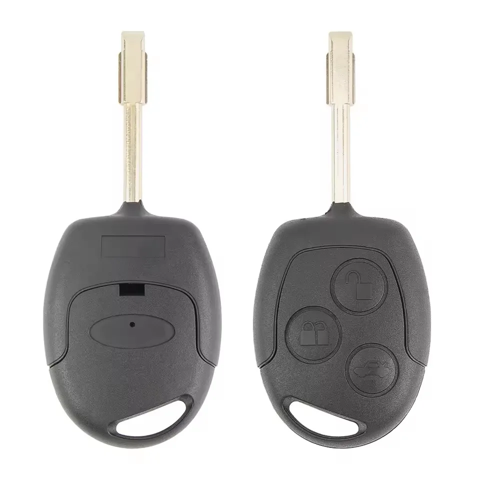 

Xuri 3-кнопочный сменный чехол для автомобильного ключа для Ford Mondeo Focus 2 3 Festiva Fiesta Transit, лезвие дистанционного ключа