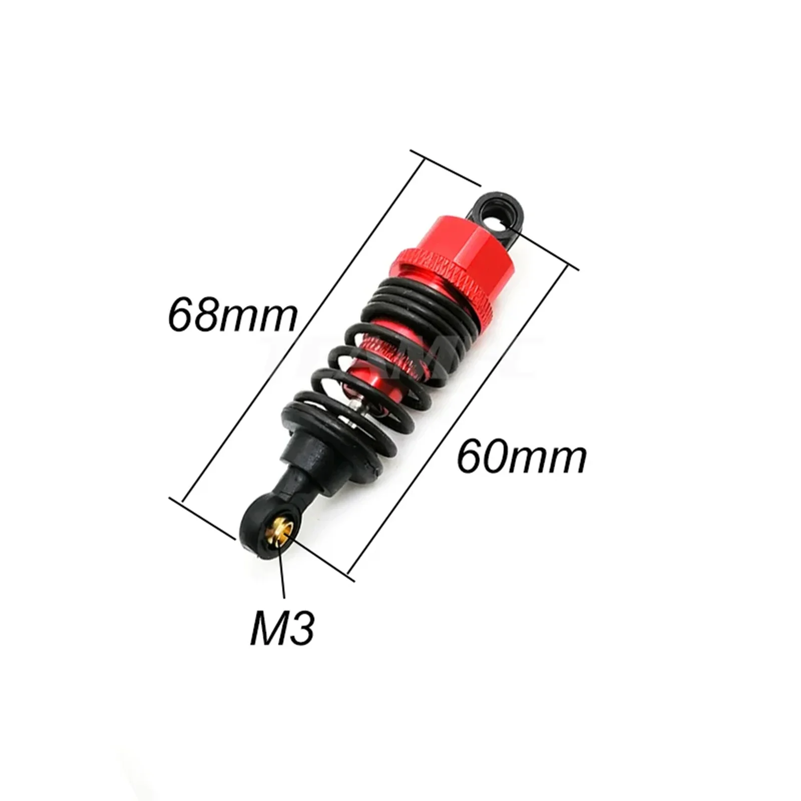 HSP 102004 122004 68mm alluminio Aolly ammortizzatore in metallo 02002 02175 1/10 parti di aggiornamento per auto da Drift su strada 94123 S274