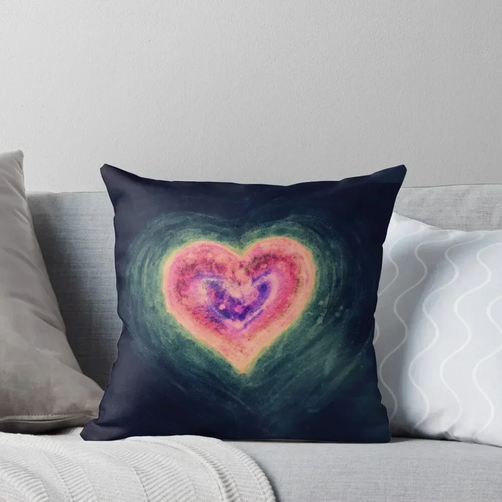 Watermelon-Tourmaline Heart Throw Pillow Luxury Living Room Decorative Cushions Sofa Cushion Pillow Case pillow