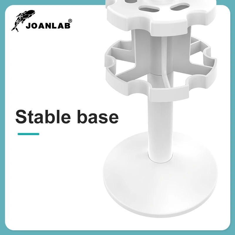 JOANLAB Laboratory Pipette Rack Trapezoid Pipette Stander And Round Pipette Holder For Placing Lab Micropipette