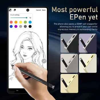 Global Vision S25 Ultra Smartphone 5G Android 12 8GB RAM 512GB ROM 6,8 palcový telefon 1920x1080HD 24+48MP 4 5G síťové mobilní telefony 10 nejlepší prodej nejlepší telefon - №1