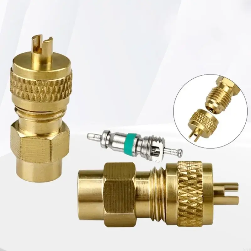 Connettore tubo tubo per tubi per tubi per tubi in ottone M6CB per condizionatore d