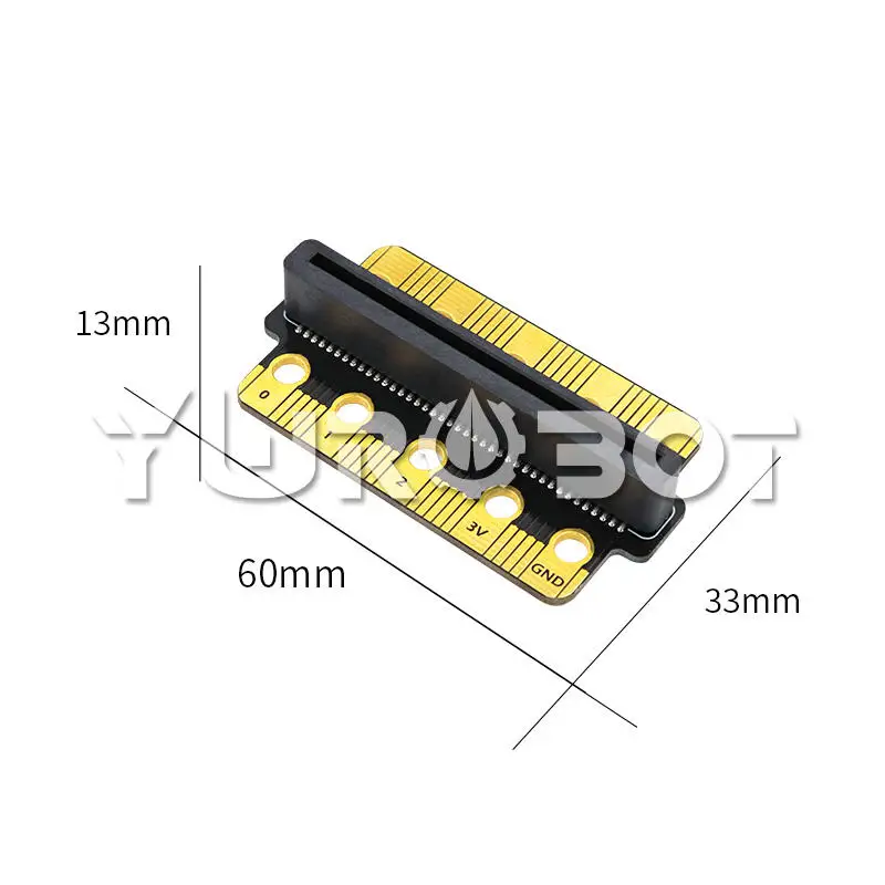 Adatto per scheda di sviluppo microbit scheda adattatore dito oro scheda di espansione Micro:bit