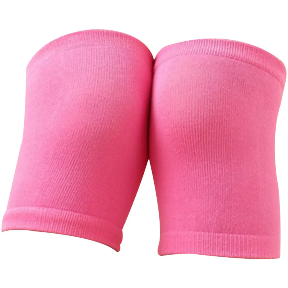 Pink Anti Knee Support Brace Sleeve Knee Warmer Protector for Running Hiking Outdoor Sports Exercise Injury Recovery