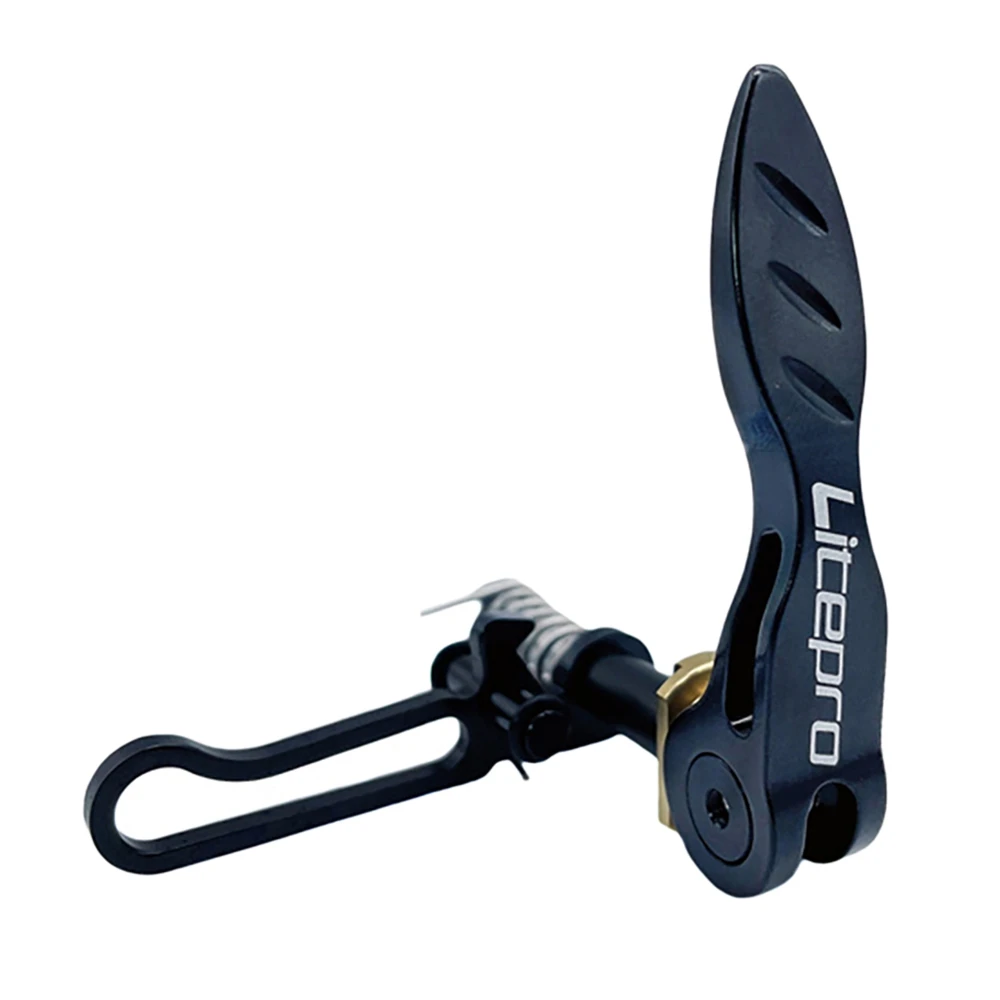 

Новый зажим для подседельного штыря Litepro для сверхлегкого складного велосипеда Brompton, зажим для подседельного штыря, аксессуары для складного велосипеда, черный