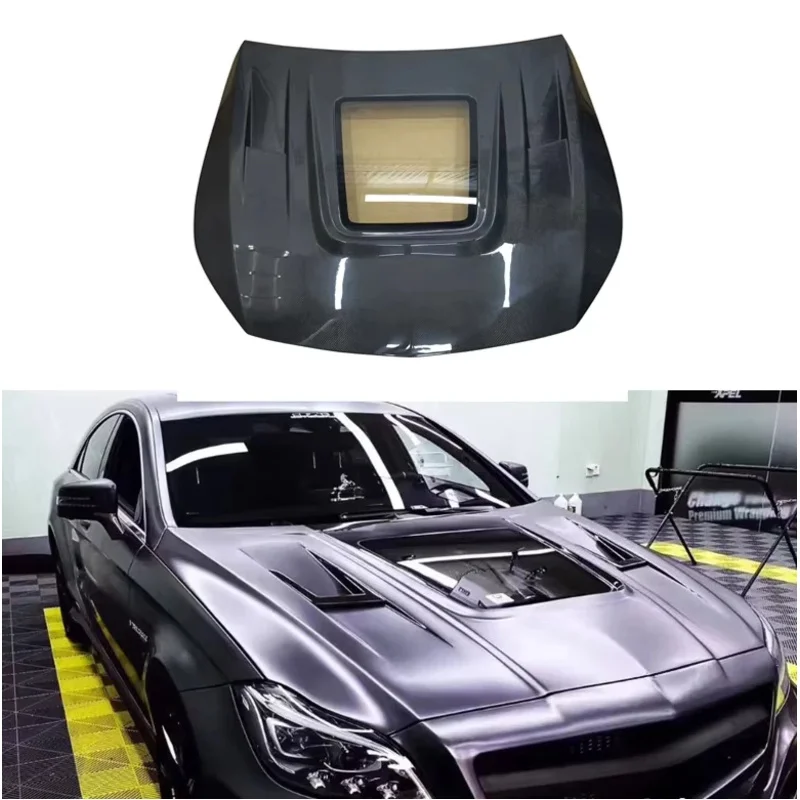 

New High Quality Carbon Fiber Hood for W257 Cls53 Two-side Carbon Hood