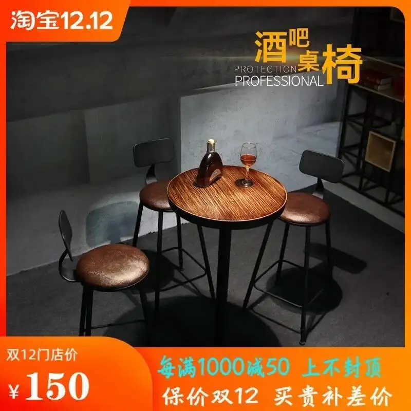 노스탤지어 테이블 액세서리 가구 주방 바 레트로 홈 음료 카운터 하이 노르딕 커피 스탠딩 바라 파라 코치나 메사