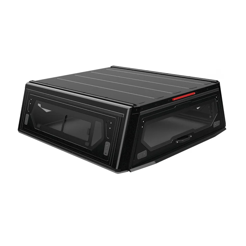 High‑Quality Waterproof Metal Folding Pickup Hardtop Canopy, Steel & Aluminum Optional Truck Bed Rear Cover