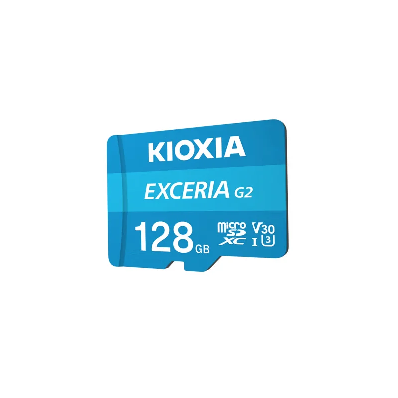 KIOXIA-tarjeta Flash de alta velocidad, minitarjeta SD de memoria Full HD de 128GB, V30, A1, U3, C10