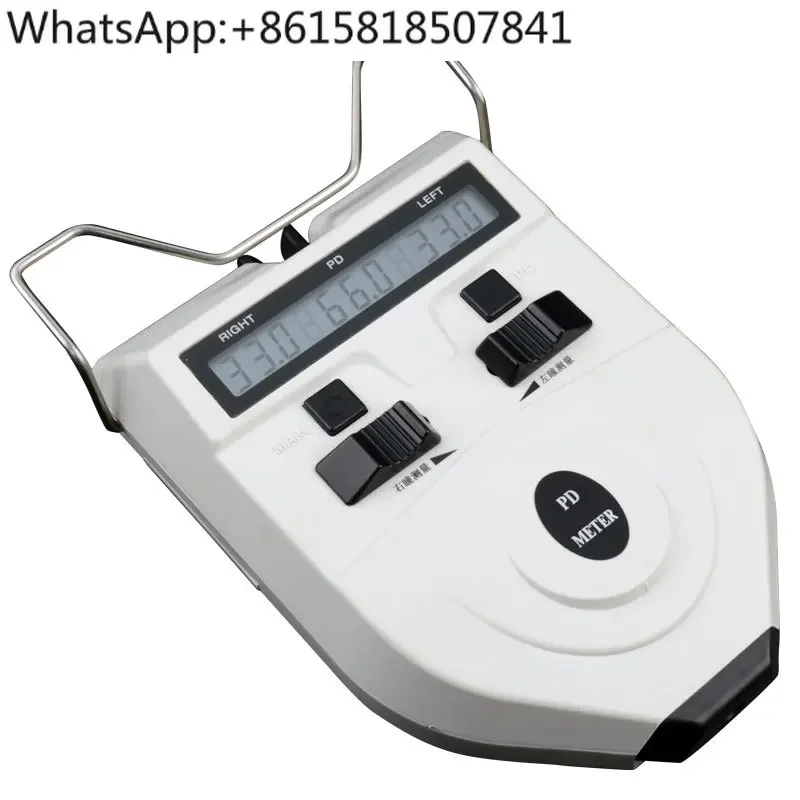 Pupil distance meter Glasses Optometry equipment Pupil distance ruler PD meter Single pair of eyes can be measured