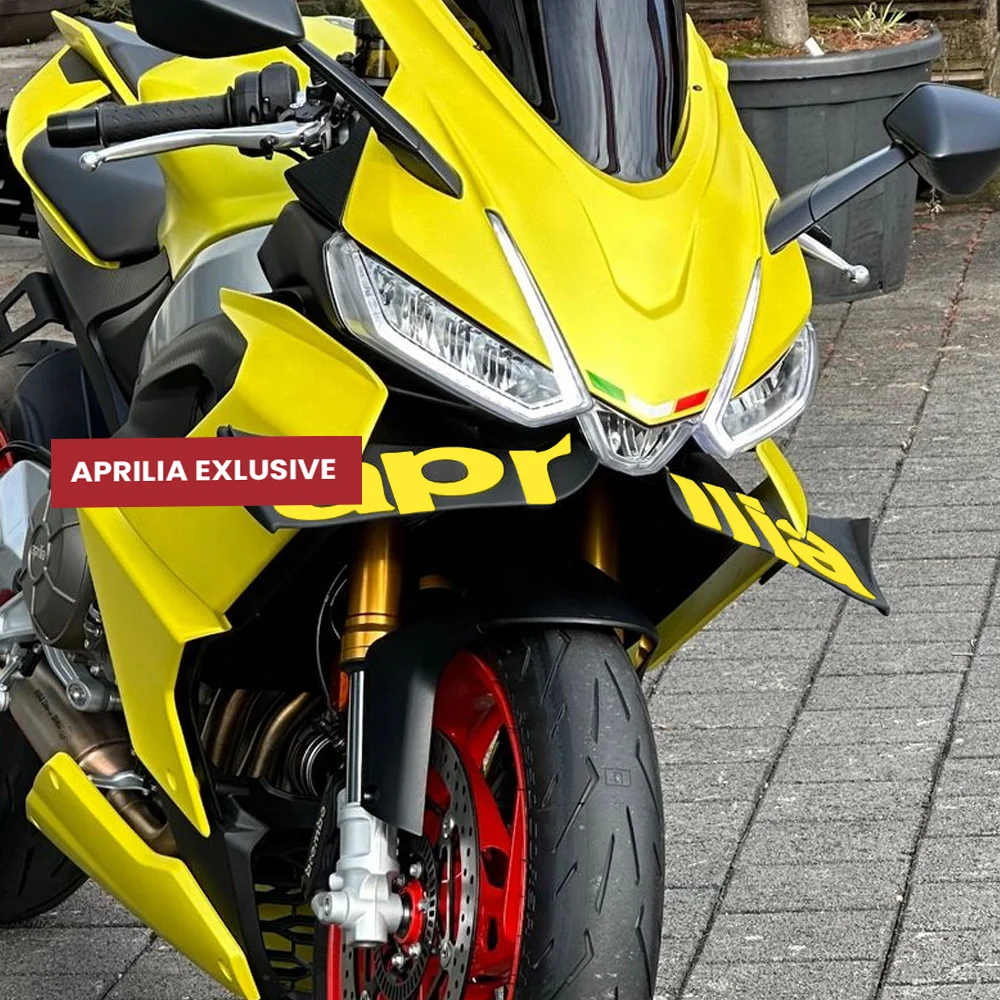 Aksesori sepeda Motor untuk Aprilia RS660, deflektor spoiler jembatan hidung depan, suku cadang Motor fairing