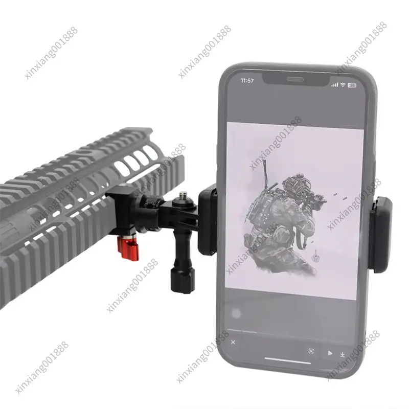 For Fish Bone 20mm Rail Mount Base Universal Bracket For Gopro Action Camera Phone Live Streaming Shooting Holder