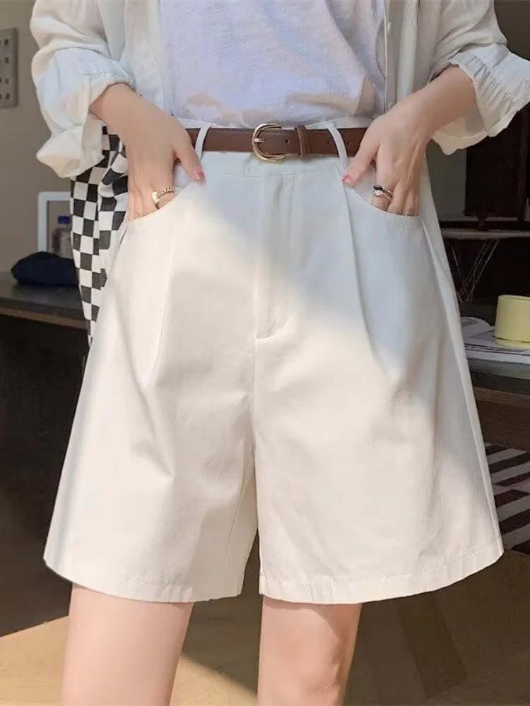 

Женские зимние тонкие свободные брюки-кюлоты цвета хаки с высокой талией, широкие, А-силуэт, длина 3/4, для работы и офиса