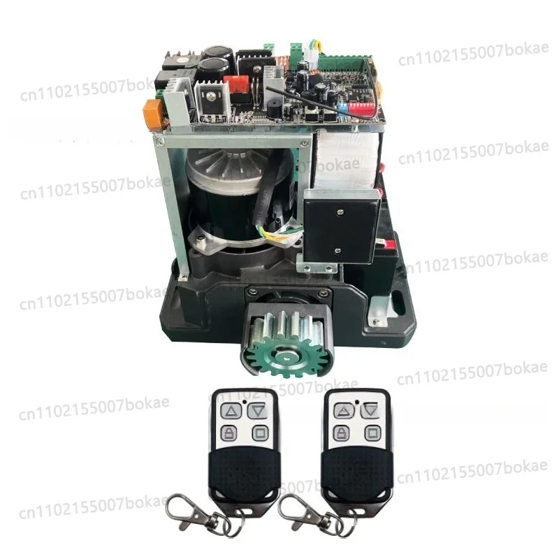 Linear door motor slow start and slow stop DC integrated machine remote control for opening the door